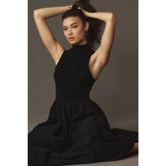 Reformation Sai Dress Black - Picture 7 of 13